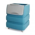 BIN DE STOCKAGE 180 KG EN POLYETHYLENE